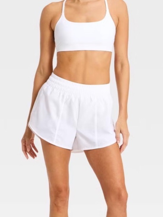 all in motion Pants - NWT all in motion White Elastic Waist Athletic Shorts